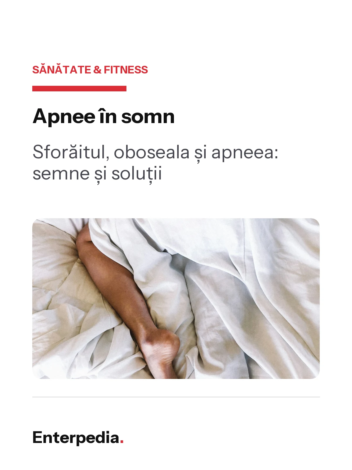 Apnee în somn