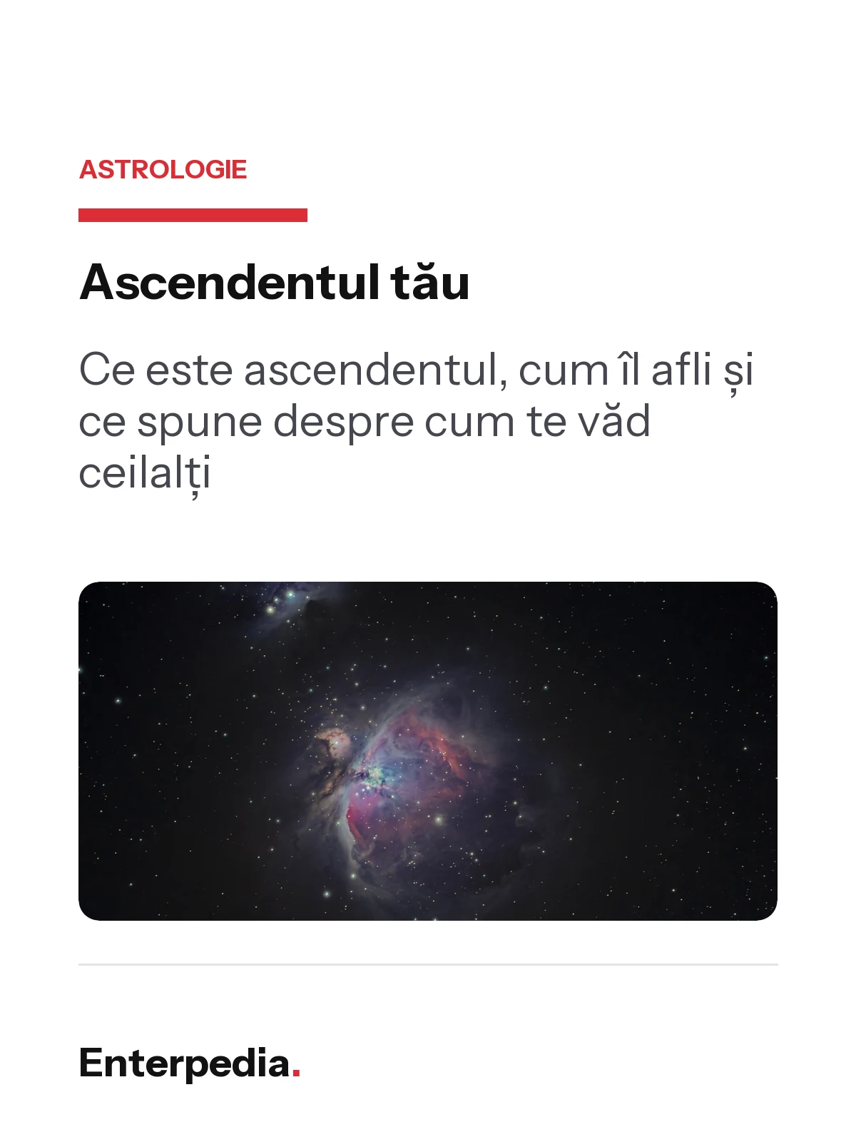 Ascendentul tău
