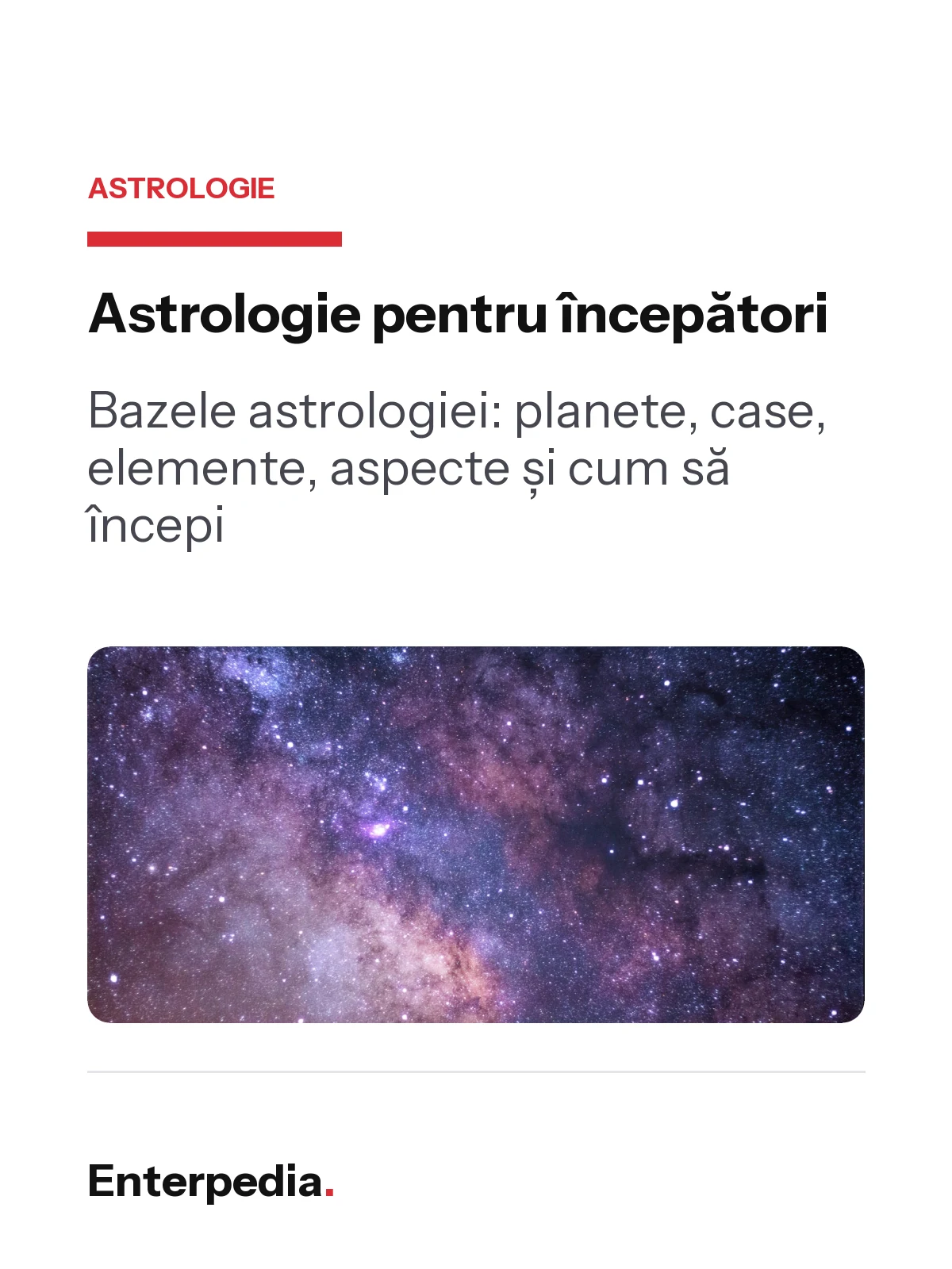 Astrologie pentru începători