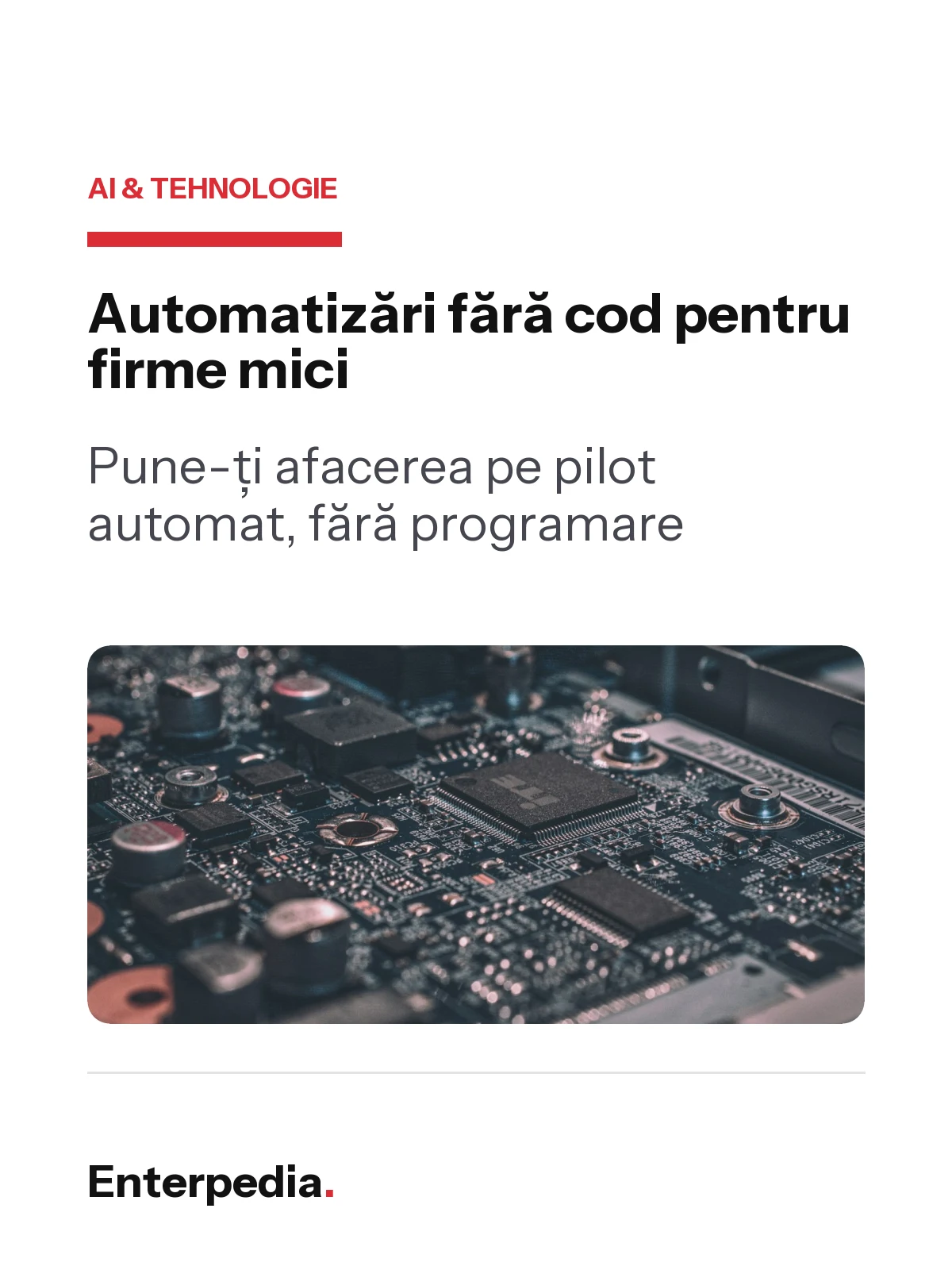 copertă Automatizări fără cod pentru firme mici