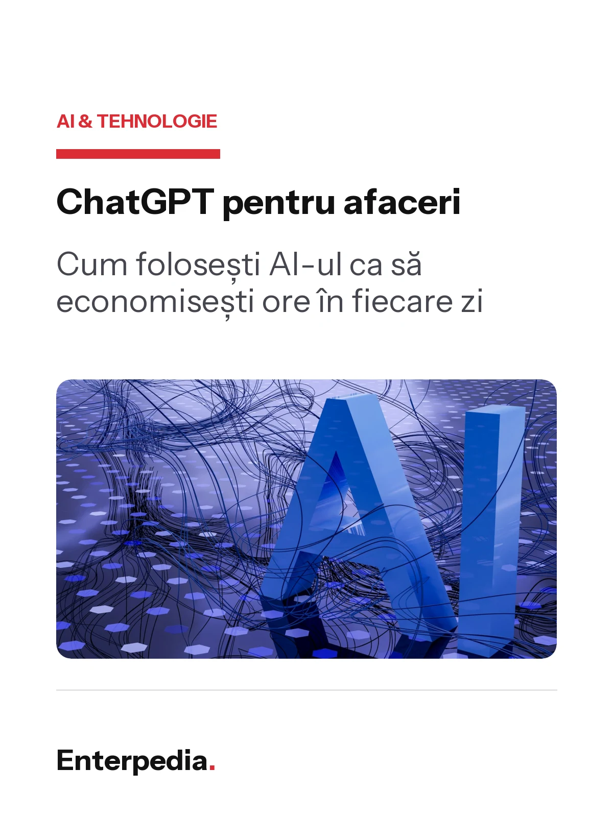 copertă ChatGPT pentru afaceri