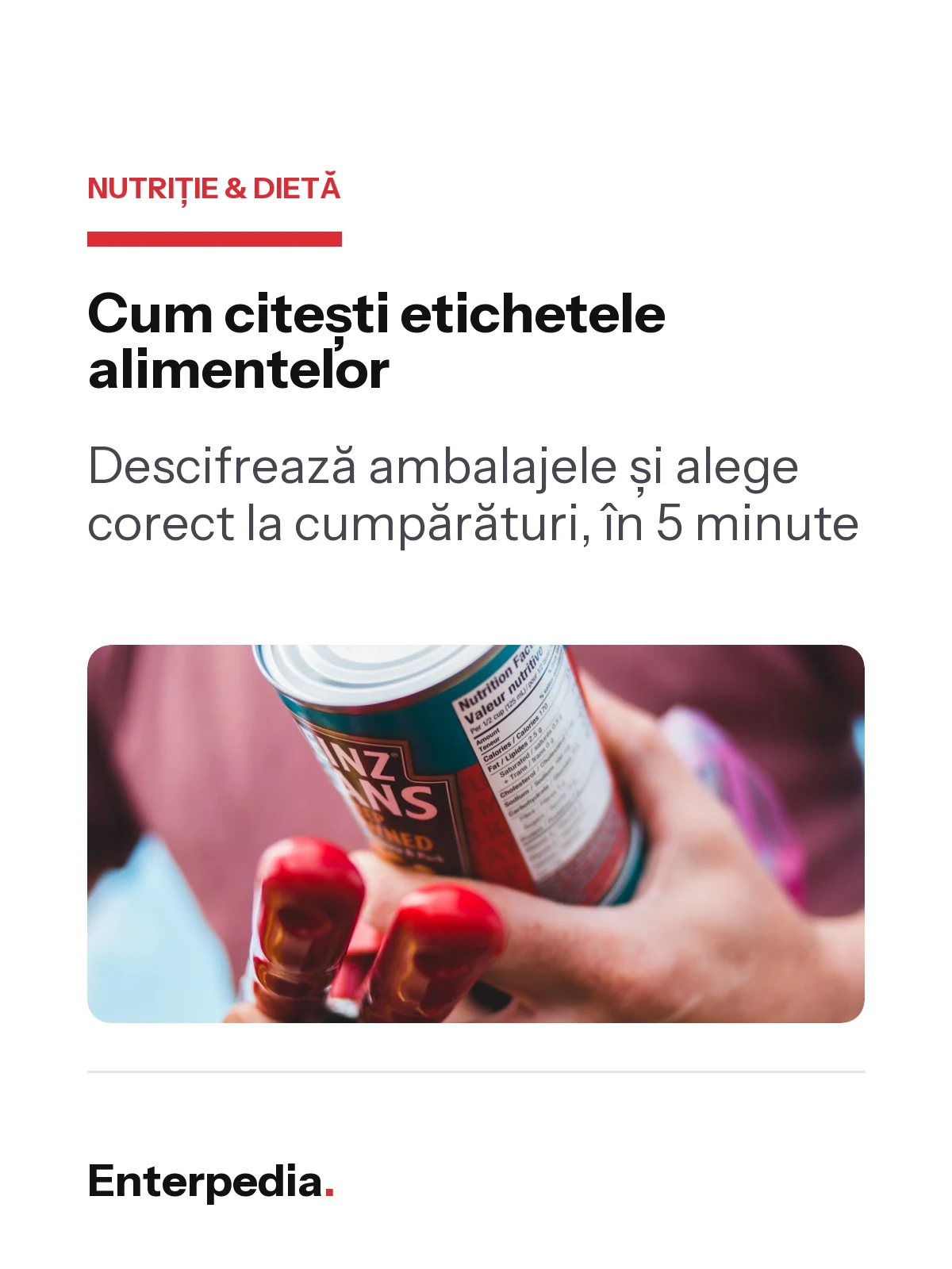 copertă Cum citești etichetele alimentelor