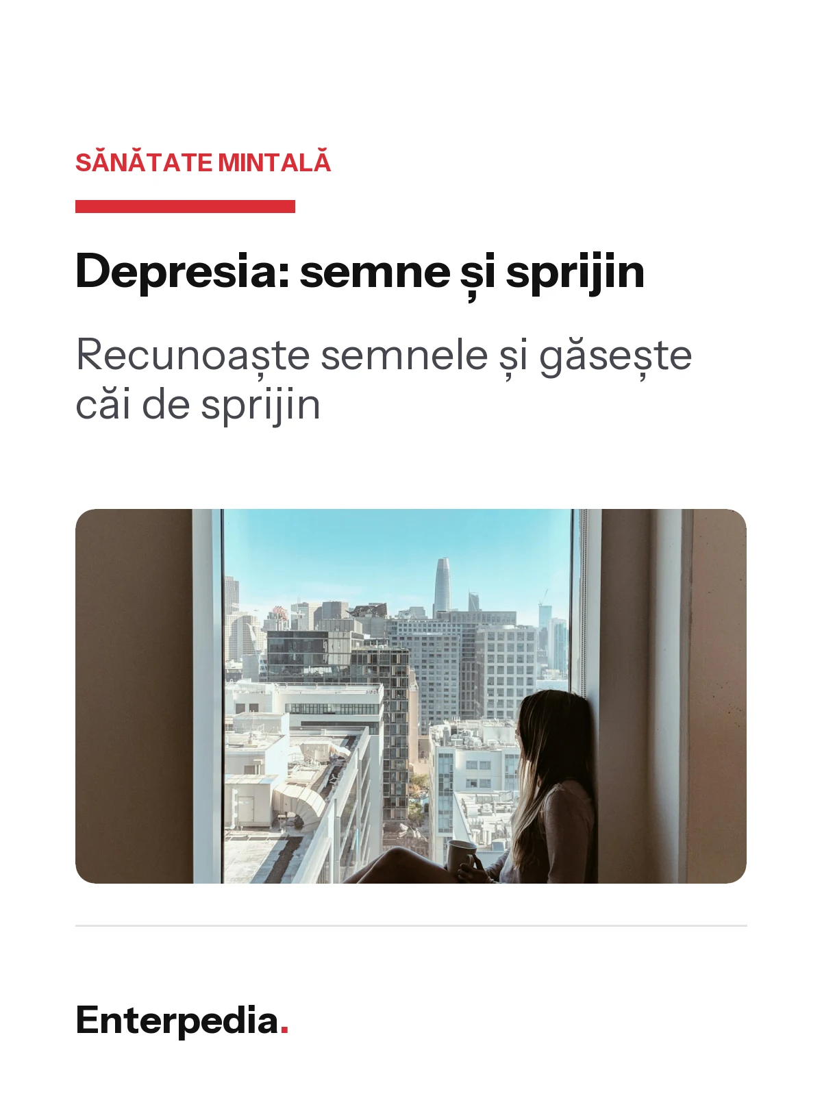 copertă Depresia: semne și sprijin