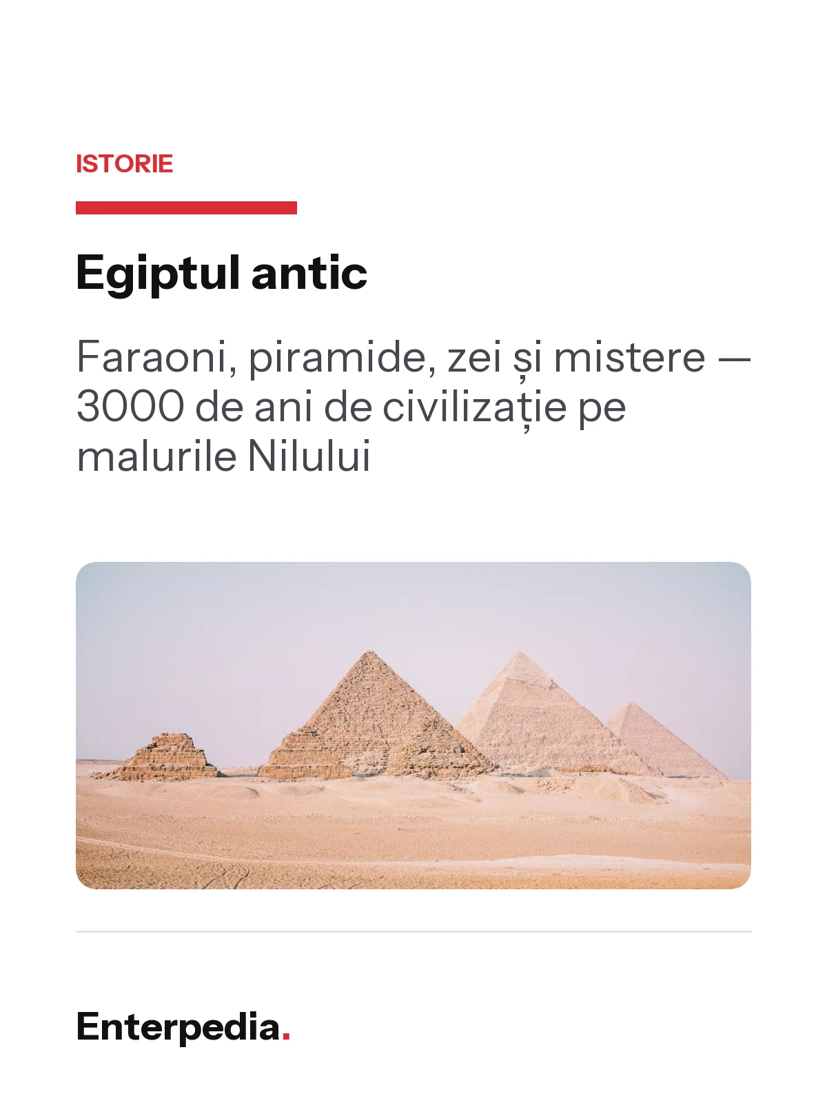 copertă Egiptul antic
