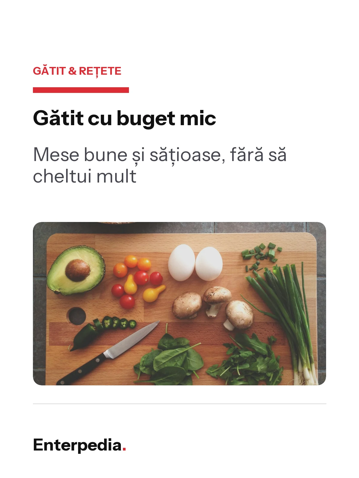 copertă Gătit cu buget mic