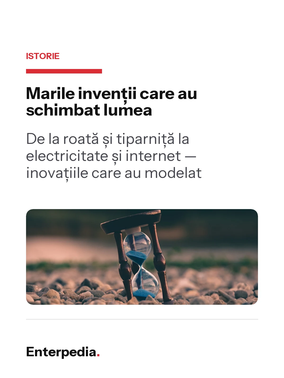 copertă Marile invenții care au schimbat lumea