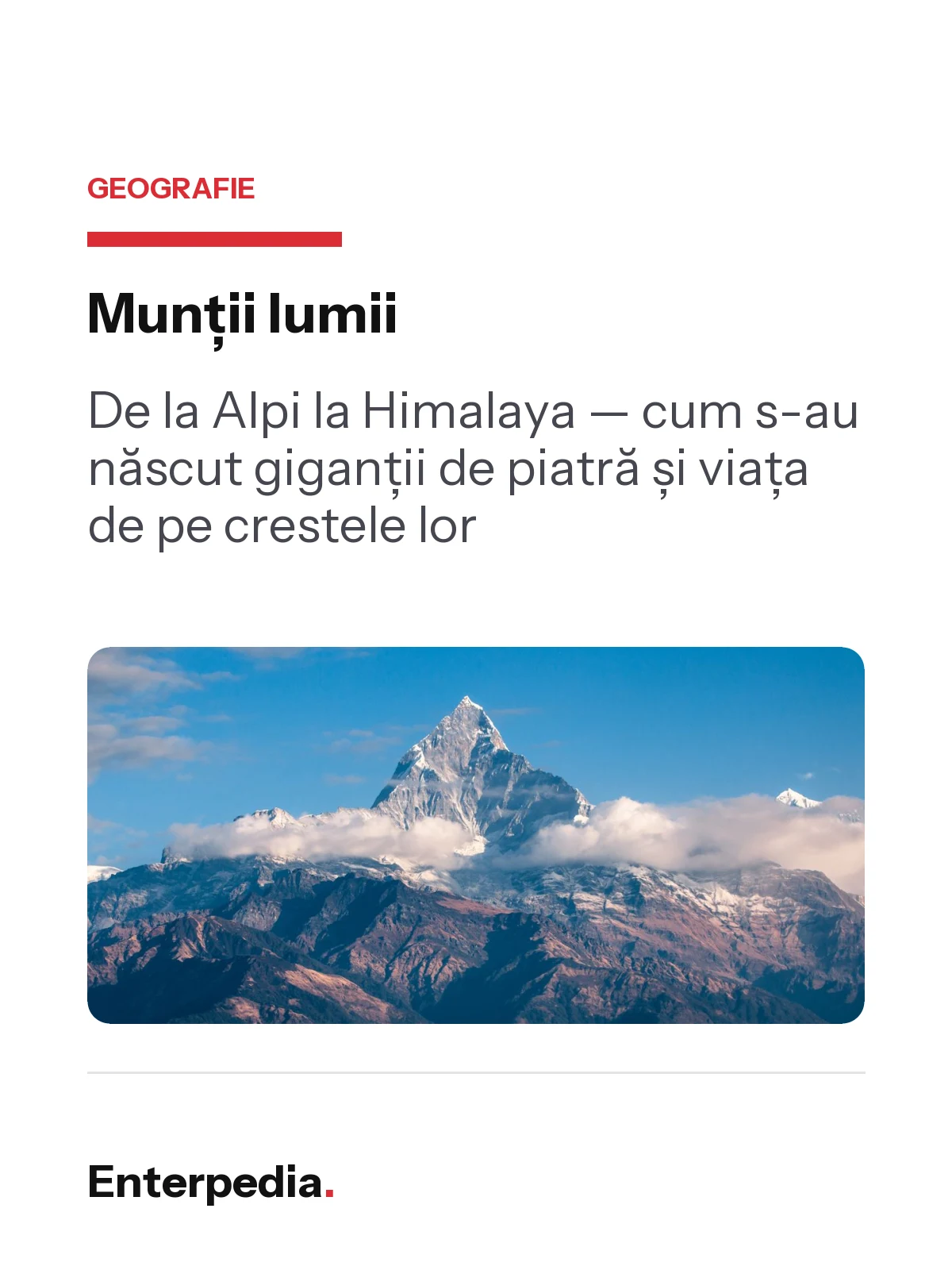 copertă Munții lumii