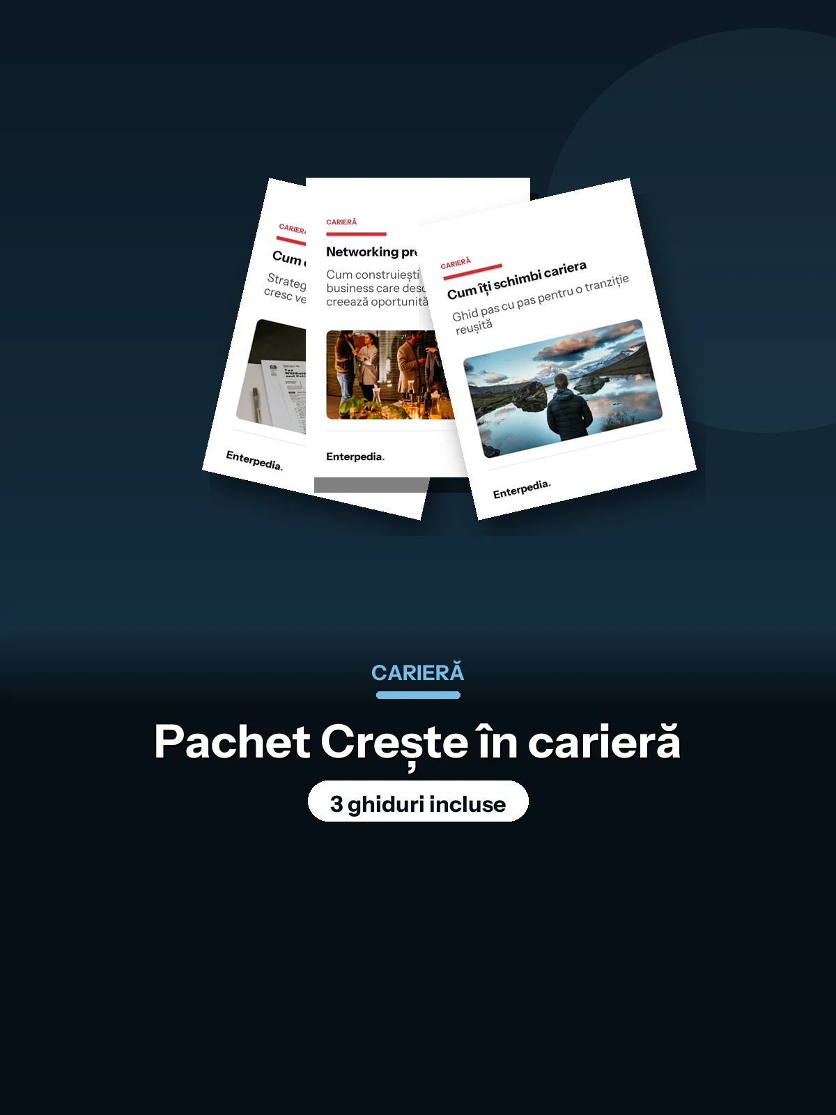 Carieră — Pachet Crește în carieră (3 ghiduri)