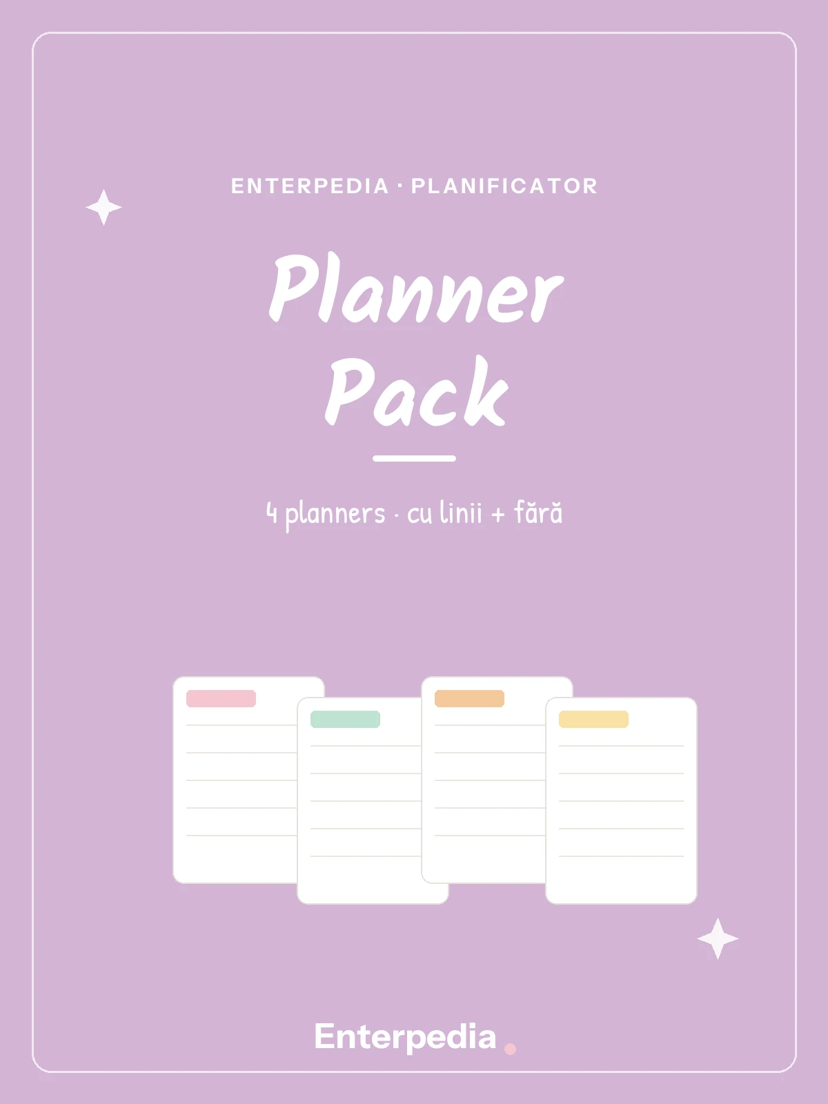 Planner Pack — toate cele 4 (printabil)
