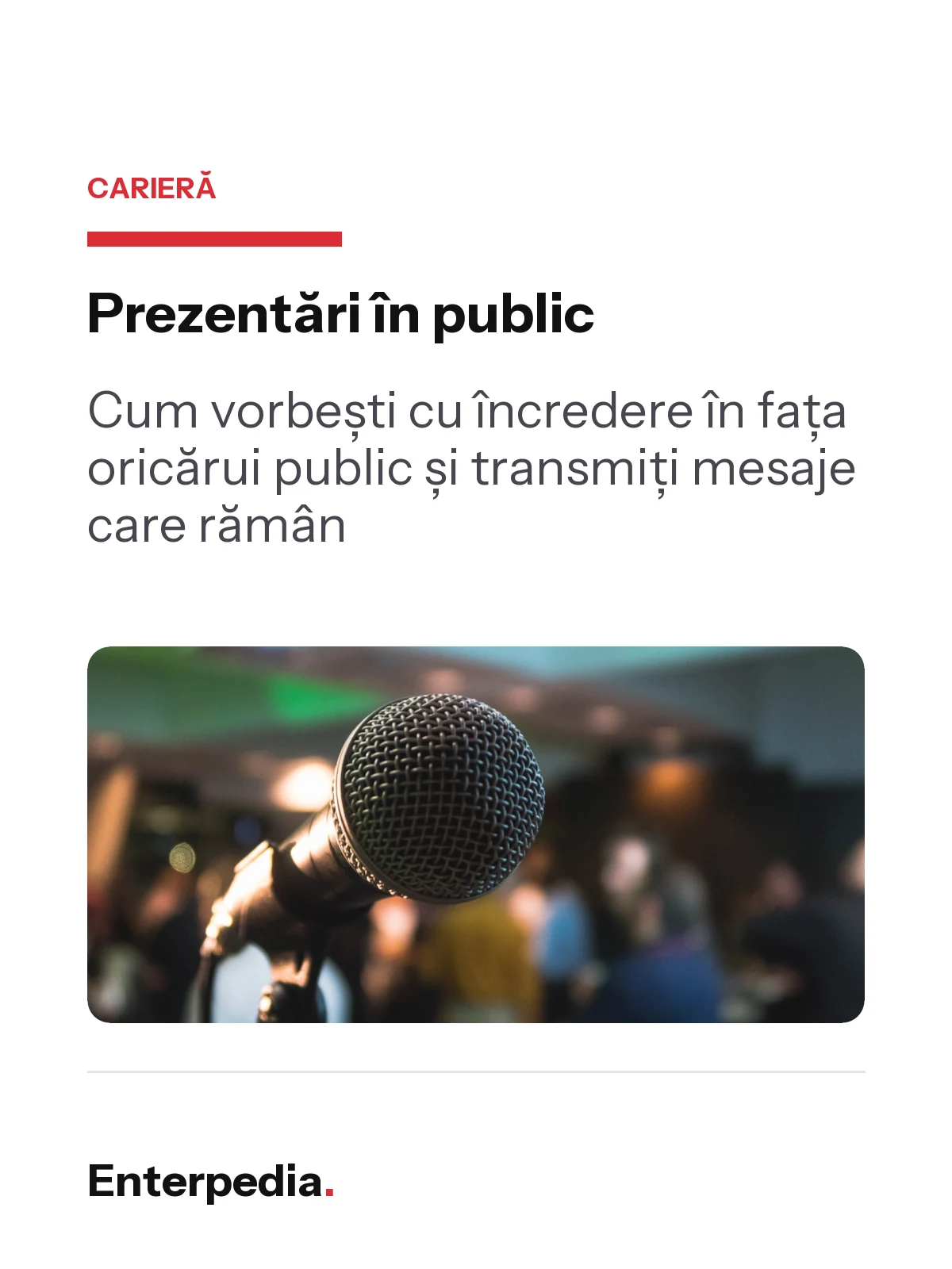 copertă Prezentări în public