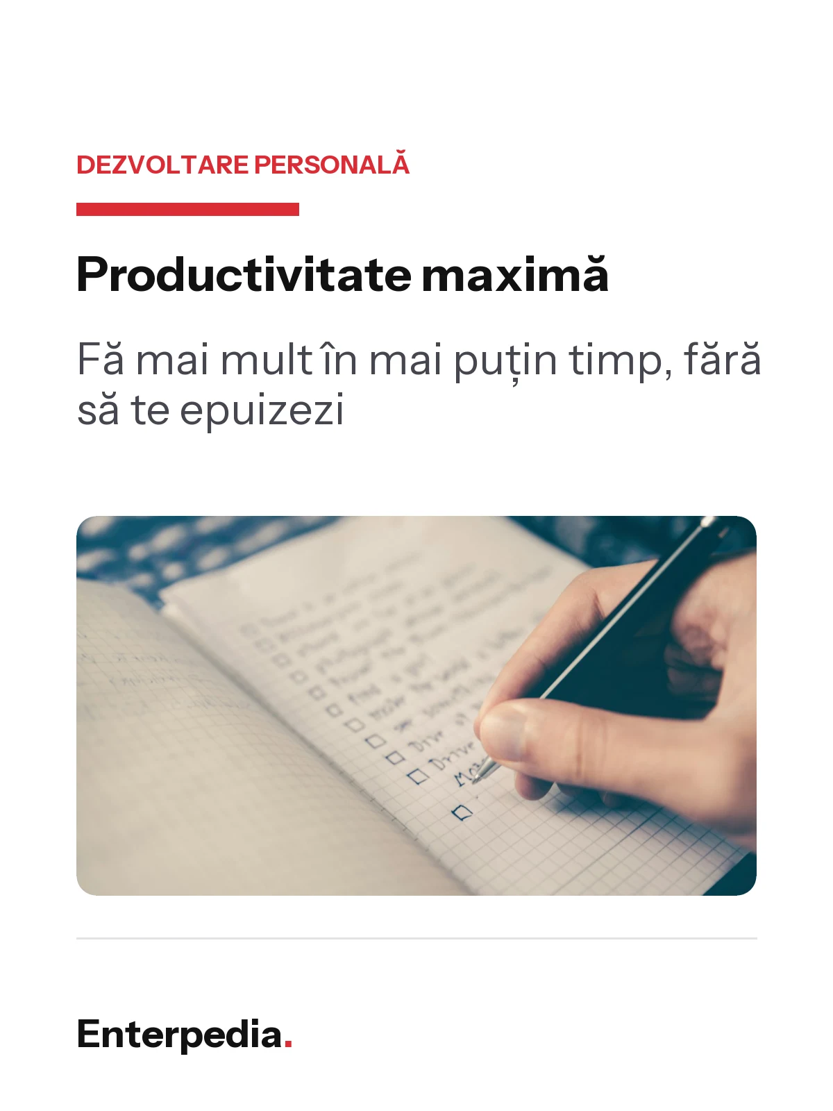 copertă Productivitate maximă