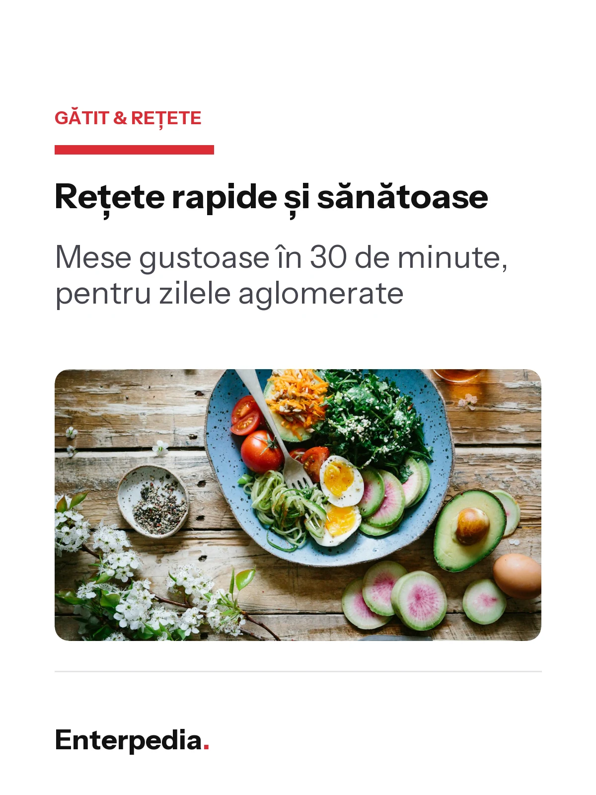copertă Rețete rapide și sănătoase