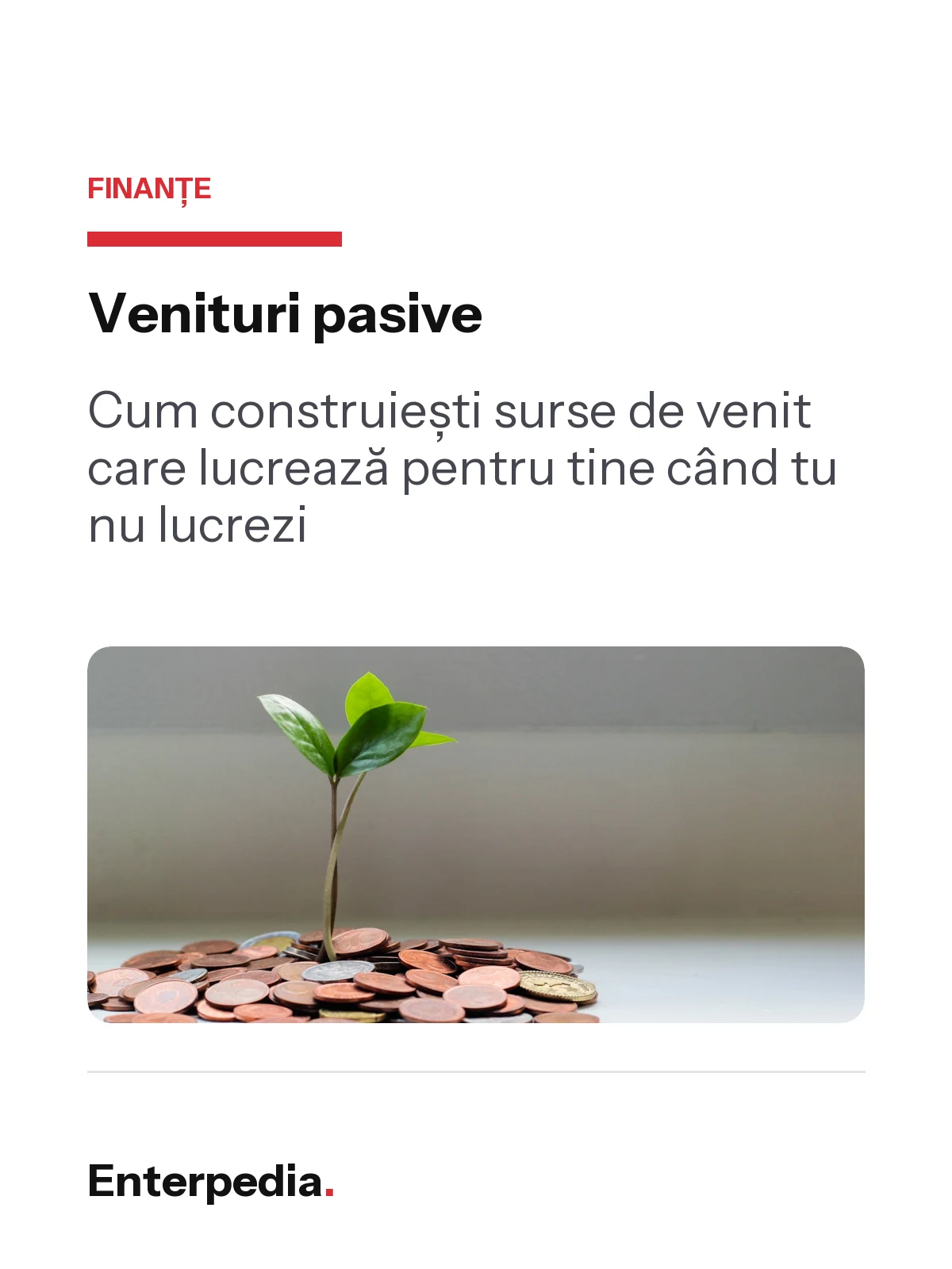 copertă Venituri pasive