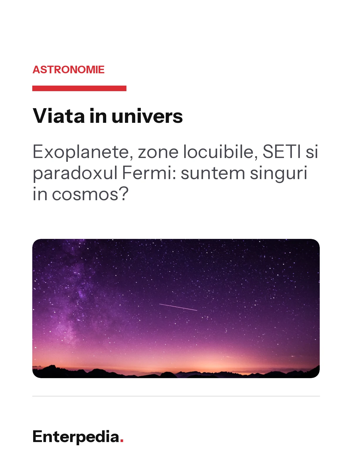 copertă Viata in univers